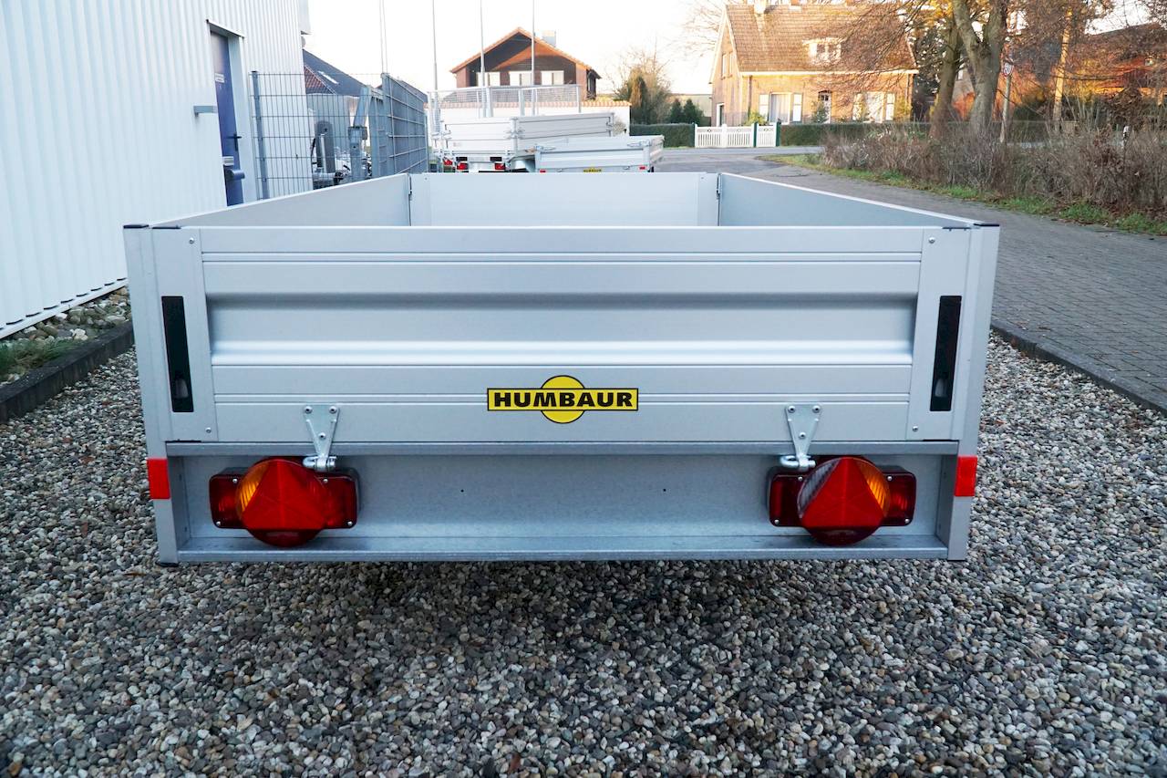 Humbaur Anhänger HA 752513 KV | Bugklappe 251x131x35cm 750kg Tieflader ...